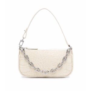 NWT BY FAR
mini Rachel in crocodile embossed leather bag